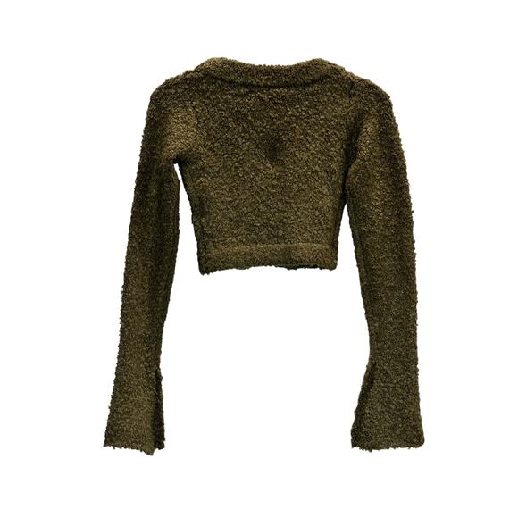 Ser.O.Ya - Bora Boucle Cardigan - Fort Greene - Size XXS - Picture 7 of 11